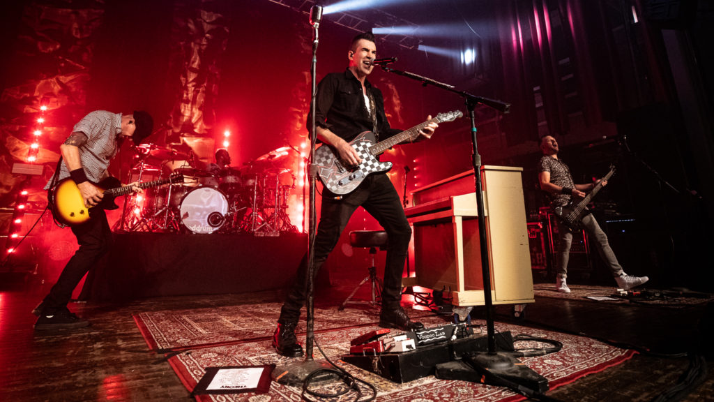 Theory of Deadman live on tour